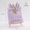 Caixa de flores para o Dia do Professor, caixa de embalagem para buquê de flores, caixa vazia, papelão branco espesso, suporte de mesa, materiais para arte floral artesanal DIY atacado