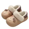 Pantuflas de Algodón de Dibujos Animados Impermeables para Mujer Otoño Invierno Uso Interior en Casa 2026 Nuevo Stock Al por Mayor Zapatos de Algodón Peludos para Hombre