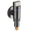 Válvula Angular de Aço Inoxidável Torneira de Máquina de Lavar Válvula de Parada Automática de Água Junta Especial de Encaixe Passagem do Tambor Válvula Automática