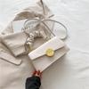 Bolso pequeño para mujer 2023 otoño nuevo bolso de hombro para mujer bolso de mano plisado a la moda estilo occidental bandolera simple pequeño bolso cuadrado