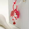 Colgante Torre de Cerdos Apilados Cadena de Uvas Carnosas Panda Llavero Antiperdido Colgante de Bolso Caricatura Venta al por Mayor Pequeños Regalos