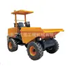 Caminhão Basculante de Descarga Frontal para Transporte de Engenharia, Caminhão Basculante de Viragem Frontal, Caminhão Basculante Autodescarregável Diesel Hidráulico de Quatro Rodas