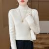 Suéter de cuello alto para mujer, novedad de 2024, sin costuras, ajustado, ajustado, de primera línea, para otoño e invierno.
