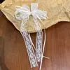 Pinza para el cabello con lazo rosa estilo ballet francés, dulce y femenino, accesorios para el cabello para fotos de ambiente