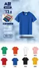 Camiseta publicitaria de verano, camiseta con logotipo impreso personalizado, ropa de trabajo, camiseta cultural de manga corta, ropa de fiesta, ropa de clase de actividad, impresión