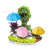 Sombrilla Popular Transfronteriza para Plantas de Amazon, Flor en Maceta, Sombrilla de Protección Solar, Aislada, Sombrilla de Protección para Plantas de Exterior en el Suelo