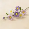 Galho Torto Margarida Produto Acabado DIY Buquê Artesanal Dia das Mães Dia dos Professores Decoração de Casa Flor Artificial Presente