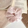 Laço de Cabelo Estilo Coreano Céu Estrelado Floral Pequeno Grande Intestino Feminino 2026 Novo Alta Elasticidade Versátil Elástico de Rabo de Cavalo Corda de Cabelo Versátil