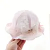 Chapéu de Bebê Primavera e Outono Chapéu de Pescador 2025 Novo Chapéu de Sol para Bebê Menina Doce e Fashion Chapéu de Sol para Bebê