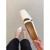 Primer Encuentro Jifa Frances Plataforma Interior Punta Cuadrada Zapatos de Salón Mujer Temperamento Retro Negro Combinación Faldas Escote Bajo Zapatos Mary Jane