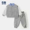 Traje Deportivo de Otoño para Niños, Chaqueta de Béisbol para Bebé, Pantalones Largos, Ropa para Niños, Pantalones de Chándal para Bebé, Estilo Primavera y Otoño