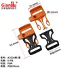 Accesorios para Bolsas Hebilla de Plástico Conector de Plástico Hebilla de Correa Hebilla de Presión Hebilla de Ajuste Hebilla de Mochila Hebilla con Silbato