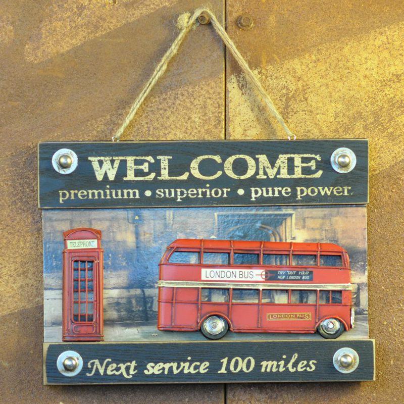 美式风格复古立体画框装饰工艺品壁式 家居软装墙面挂饰生日礼物