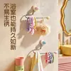 Estante de succión de dopamina para almacenamiento de gomas para el pelo, accesorios para el pelo, pinzas para el pelo, diademas, ganchos para gomas de pelo, artefacto de almacenamiento de joyas para el hogar y el baño