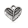 Amazon Mezcla 20 Colgante de Amor Etiqueta de Corazón Retro Accesorios de Aleación Collar Pulsera Colgante de Joyería con Forma de Corazón
