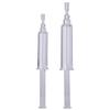Fabricante em estoque 3ml plástico flor de ameixa frasco de manutenção fresca 5ml vácuo empurrar garrafa 10ml pagode garrafa injeção garrafa quebrada
