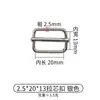 Fornecimento Direto da Fábrica Fivela de Metal Ferro Fivela Quadrada Fivela Central Fivela Quadrada Fornecimento Pronto Acessórios de Ferragens para Bagagem