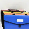 Nueva bolsa de archivo acordeón portátil de gran capacidad con 13 compartimentos de FC para guardar certificados de estudiante, exámenes y documentos