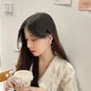 Pendientes de Perla con Diamantes Micro-engastados Estilo Coreano Dongdaemun, Femeninos, Sencillos, Pendientes Estilo Pequeño Fragante, Pendientes de Moda