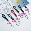 Venta al por mayor de fábrica cordón corto para teléfono móvil cuerda para la mano U disk llave anillos para colgar objetos pequeños cuerda para colgar Logo de la empresa de impresión