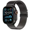 Adequado para Pulseira Apple Watch Applewatch11 Fivela de Paraquedas Pulseira de Relógio Milanesa Pulseira de Relógio Ultra3 Titânio