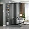 Biombo de Pie para Apartamentos Pequeños, Gabinete de Entrada para Sala de Estar, Uso Doméstico, Estilo Lujo Ligero, Biombo Creativo, Gabinete de Pantalla Decorativo