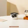 Tazón de Cerámica de Grado Alimenticio con Tapa, Juego de Tres Piezas, Lonchera para Microondas, Caja para Frutas, Tazón para Fideos Instantáneos, Caja de Regalo, Regalo Souvenir