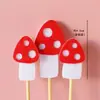 Acessórios para Bolo de Aniversário Animal Mori Modelo de Árvore de Feltro Plug-in Cena Temática Floresta Cartão para Bolo
