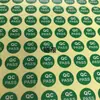 En stock etiqueta qcpass sticker QC PASS inspección autoadhesivo redondo inspección de calidad producto no calificado