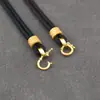 Cordón para Colgante Amuleto Budista Thangka Colgante de Oro Colgante de Jade Cordón para Colgar Cordón para Colgante con Cordón Sin Nudo Collar para Hombre Estilo Grueso