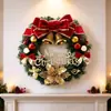 Nova Guirlanda Decorativa de Natal Cabide de Porta Presente Parede Hotel Sala de Estar Decoração de Cena Enfeites de Natal Varejo