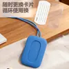 Colgante de Etiqueta Antiperdida de Equipaje de Silicona, Etiqueta de Color Sólido para Equipaje Facturado de Aerolínea, Etiqueta de Equipaje