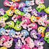 Mini Pasador para el Cabello DIY Accesorios de Resina Hecho a Mano Dibujos Animados para Niños Navidad Decoración de Frijol M Pequeños Accesorios Clip