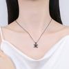 Estilo Europeo y Americano Nuevo Collar de Diamantes de Calavera Anillo Retro Creativo de Halloween para Mujer Personalizado Hip Hop Suministro Transfronterizo