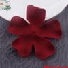 Pieza de flor de chifón de estilo coreano de 7.5 cm flor de 5 pétalos pieza de chifón tela tocado accesorios de ropa materiales DIY hechos a mano