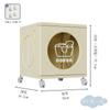 Gabinete de Almacenamiento Plegable para Bolsos, Caja de Plástico para Almacenar Juguetes, Almacenamiento de Ropa de Gran Capacidad, Gabinete Combinado a Prueba de Polvo para Habitación Infantil