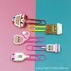 Clips de papel fluorescentes de dibujos animados con temática médica, marcapáginas que absorben y emiten luz, papelería para estudiantes y oficina, regalo pequeño