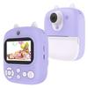 Câmera de Impressão Nova 2025 HD Câmera Dupla Polaroid Infantil Impressão Sem Tinta Câmera de Impressão Instantânea Preto e Branco
