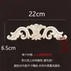 Flores de esquina de talla en madera de Dongyang, accesorios para muebles de aplique estilo europeo, flores de puerta de madera, tallado de pared de fondo decorativo de chapa de madera maciza exquisita