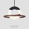 Lámpara de araña para sala de té Zen de estilo chino 2025 para sala de estar y comedor, estilo creativo de mediados de siglo Wabi-Sabi