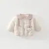 Chaqueta de Algodón para Niña Clase A Otoño e Invierno Ropa de Algodón para Bebé Ropa Exterior para Salir Chaqueta Acolchada Engrosada para Bebé Ropa de Algodón para Bebé