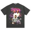 Transfronterizo Retro Hip-hop Breezy Chris Brown Estampada Camiseta de Manga Corta Pesado Manga Larga Cuello Redondo Sudadera con Capucha