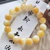 Pequenos Pães Grelhados na Brasa Pulseira Bodhi Jade Branco Envoltório de Dedo Contas Macias Sementes de Bodhi Contas de Oração para Estudantes
