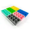Bandeja de Gelo Quadrada de Silicone com 8 Compartimentos Mais Vendida da Amazon, Forma de Cubos de Gelo com 15 Compartimentos, Caixa de Gelo de Fácil Liberação, Forma de Bolas de Gelo com 6 Compartimentos