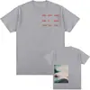 Camiseta Rock Band 9inch Nails Peel It Back Tour 2025 Nueva de Algodón Verano Cuello Redondo Camiseta para Hombre