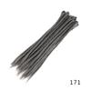 Reggae trenza sucia hecha a mano ganchillo trenza sucia trenza africana peluca fibra química cruzada trenza sucia suministro de fábrica