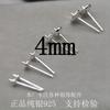 Pendientes de placa de cuentas de perla natural, pendientes de plata de ley S925, accesorios, joyería coreana, fabricantes de pendientes de perlas, suministro