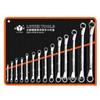 Conjunto de Chaves Torx de Dupla Finalidade com 8 Peças 6-32mm Acabamento Espelhado Conjunto Completo de Chaves Torx de Dupla Cabeça Suprimento Transfronteiriço