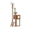 Estrutura de Escalada para Gatos Luxuosa Tudo-em-Um Estrutura de Escalada Grande para Gatos Luxuosa Cápsula Espacial Dupla Ninho para Gatos Fabricante de Árvore para Gatos Atacado