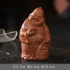 Adorno de Mascota de Té de Arcilla Púrpura Dios de la Riqueza Decoración Retro para el Hogar para Atraer Riqueza y Prosperidad, Cubierta de Juego de Té Hecha a Mano Accesorios para Juego de Té